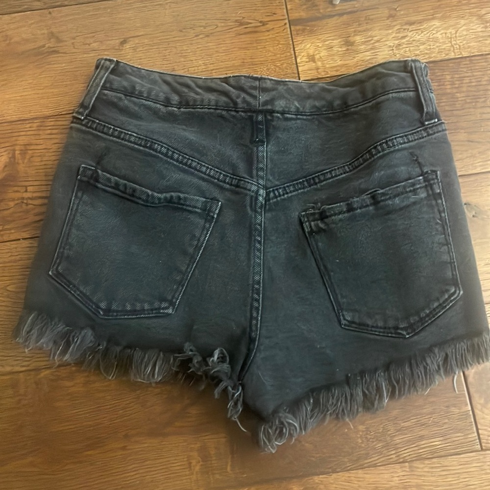 black denim shorts from target
